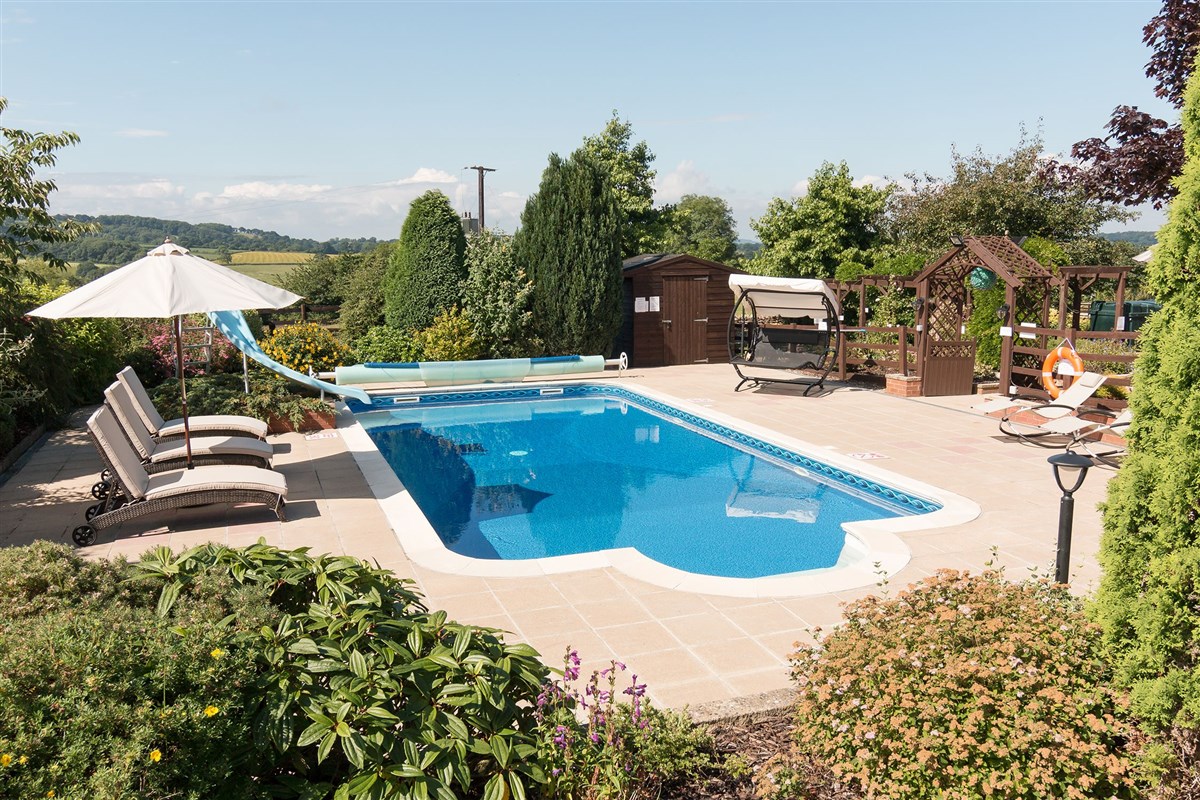Spend lazy days by the pool