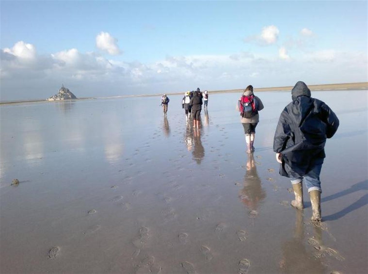 traversée de la baie mont saint Michel traditionnelle