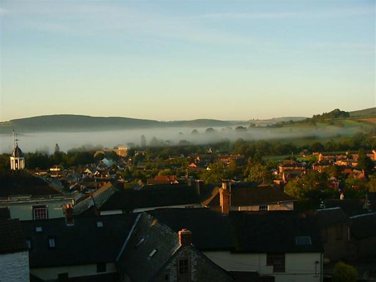 Sunrise in Bishops Castle