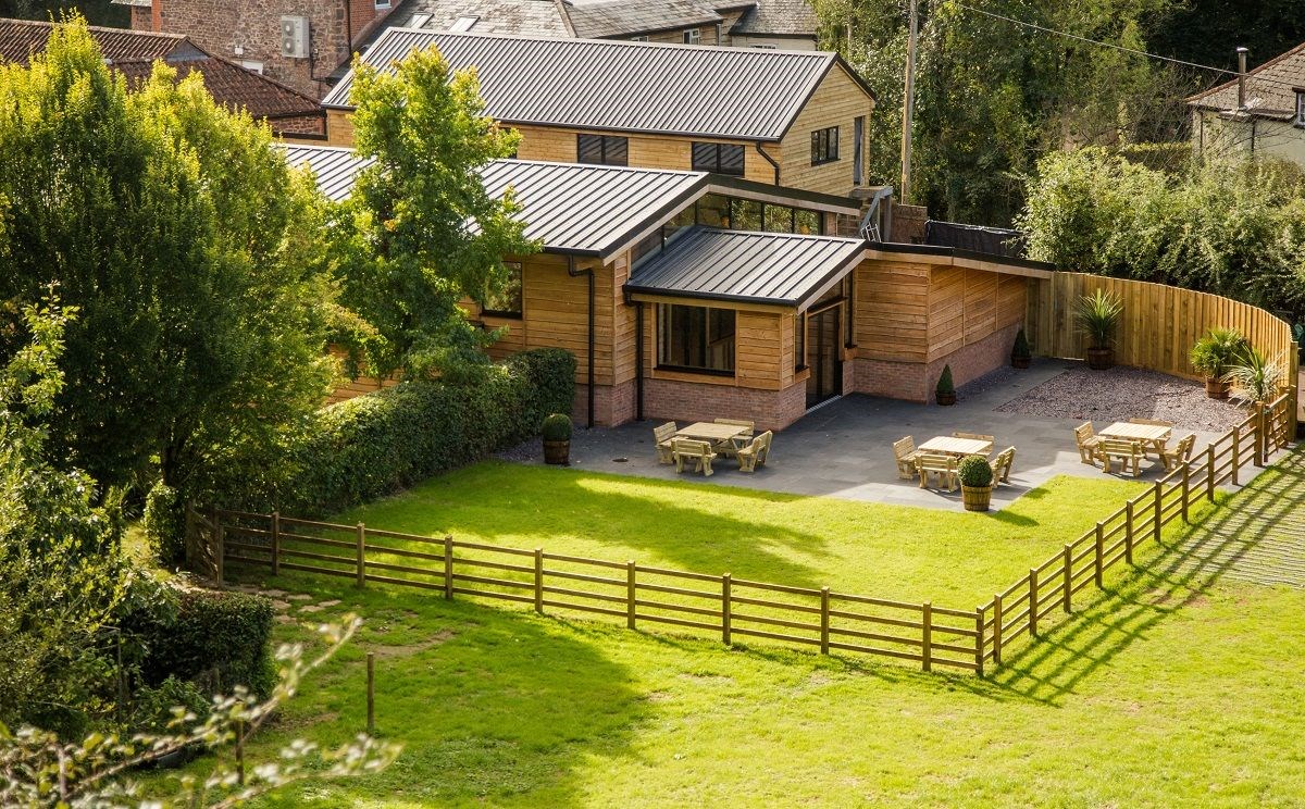 Valleyside Barn - View from the valleyside