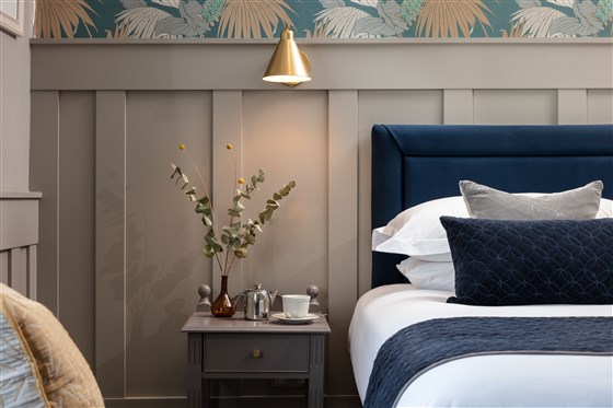 Hotel Bedroom at Budock Vean Hotel