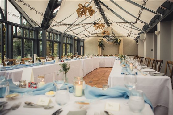 Wedding Breakfast in our Conservatory