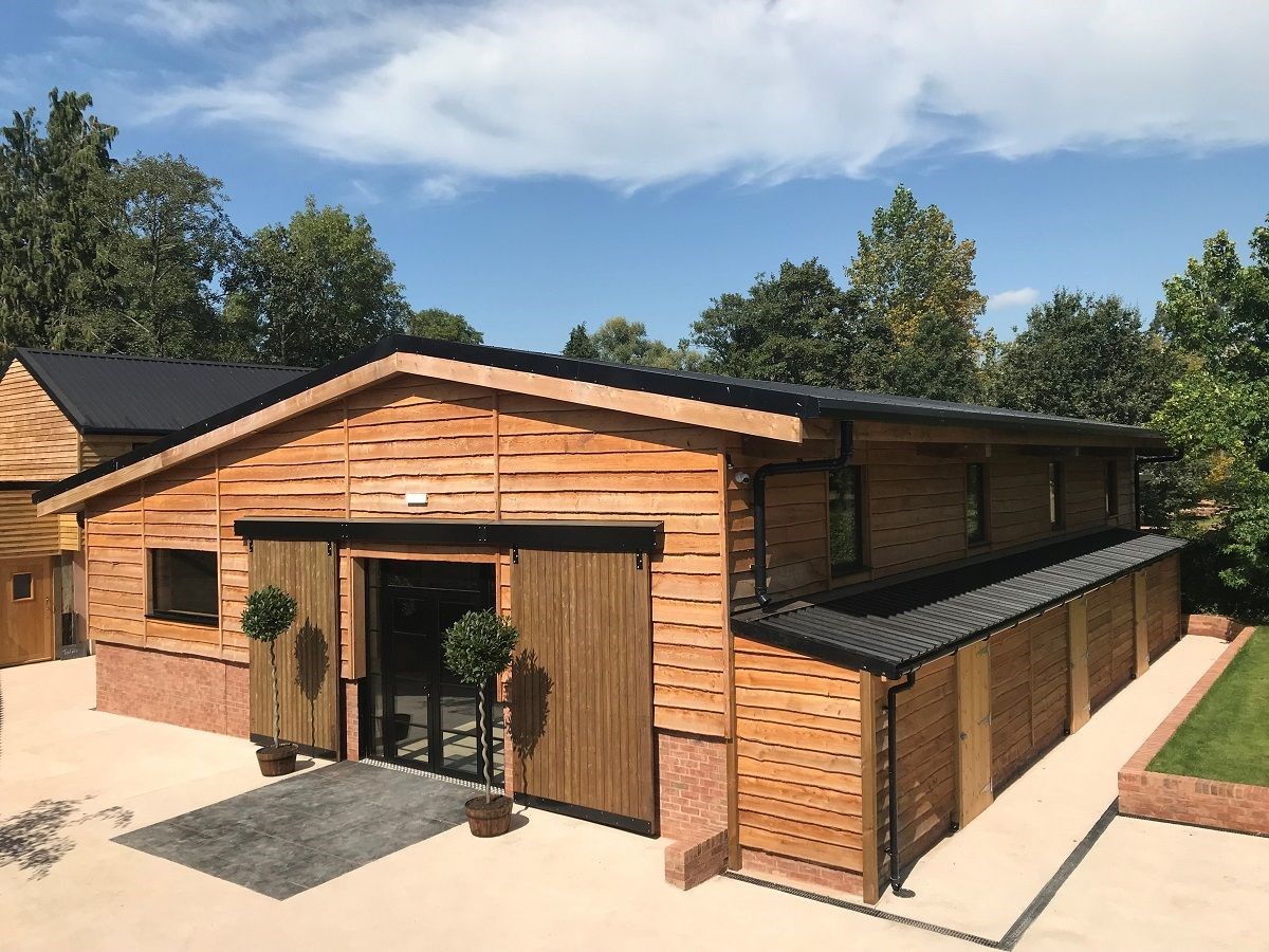 Valleyside Barn - Main entrance