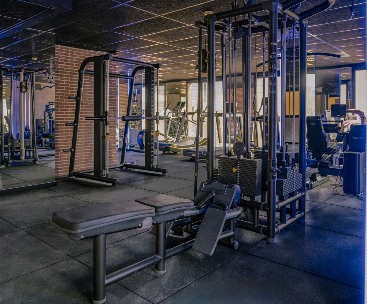 Gimnasio en el lugar