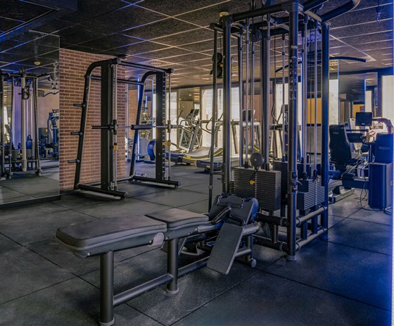 Gimnasio en el lugar
