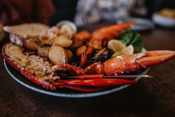 Shellfish platter