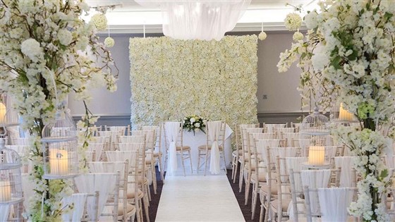 Cornwall Suite floral arrangements