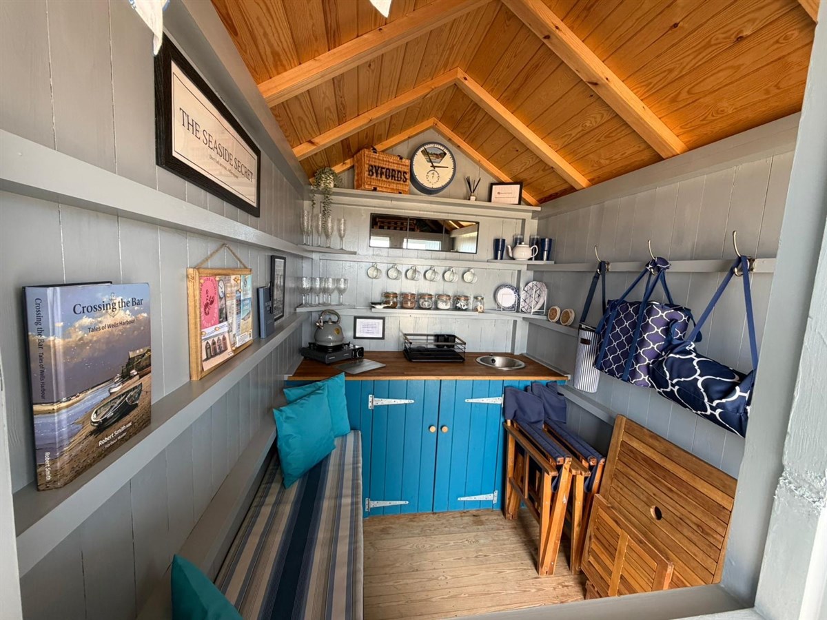 Inside Hut
