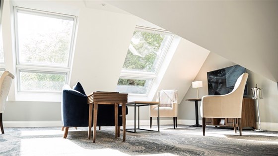 Wellingtonia Suite Living Space