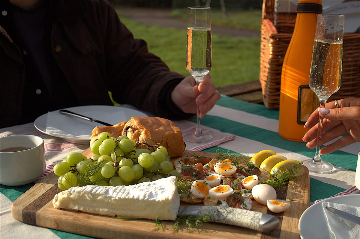 Breakfast canapes 