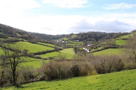 Branscombe countryside