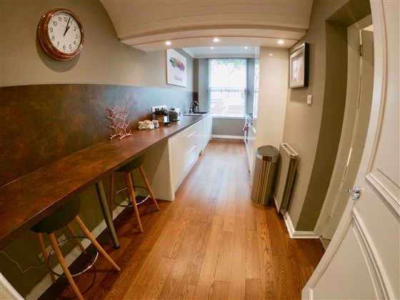Kitchen and Breakfast Bar.