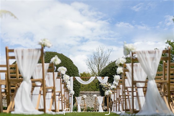 Ceremony in our garden
