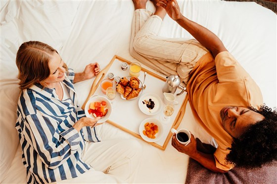 Breakfast in bed
