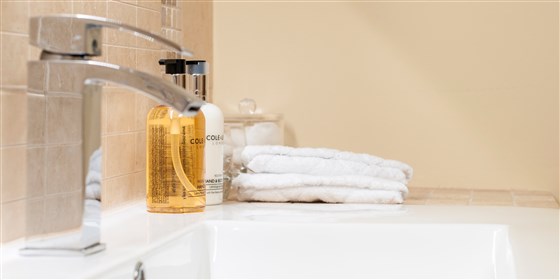 Quality Toiletries provided