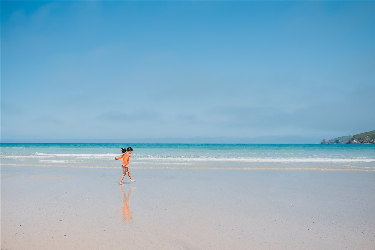 Two miles of stunning beach