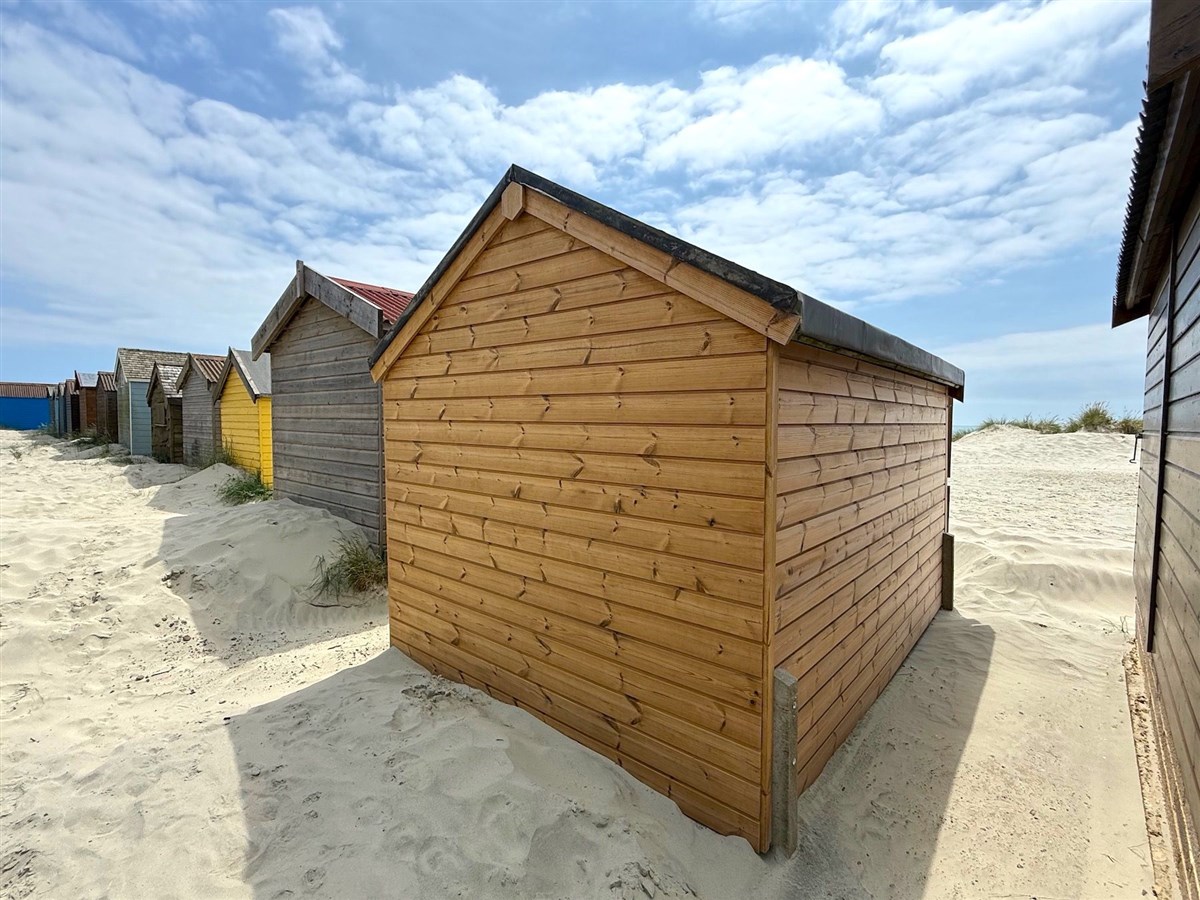 Rear of hut 