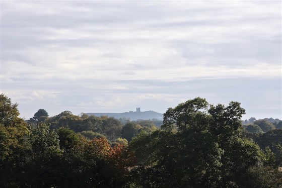 Castle in the distance