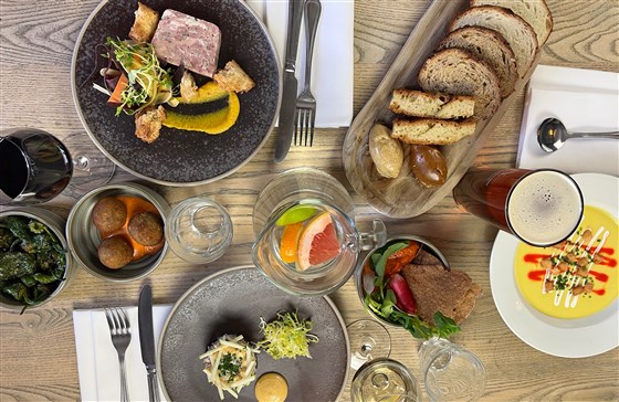 Dishes on a la carte