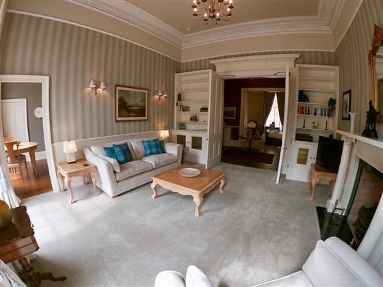 Luxurious and spacious Living Room.