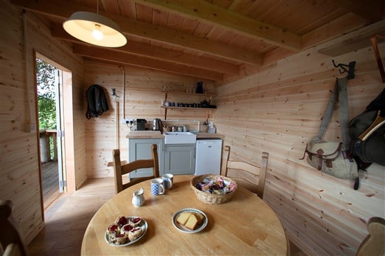 The hut