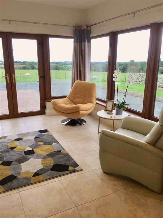 La nostra lounge per gli ospiti "Sun Room".