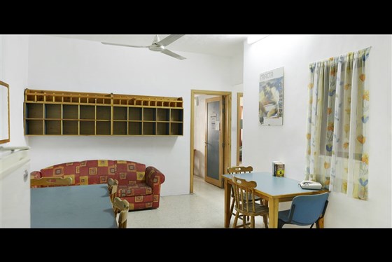 Sala da pranzo nei dormitori maschili/femminili