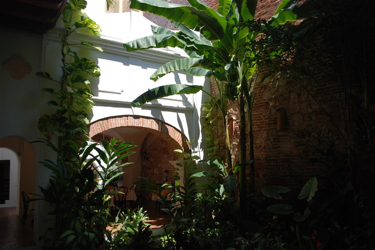 Garden patio