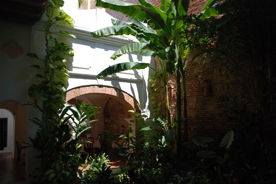 Garden patio