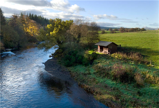 Cabaña de pesca en Mill Pool
