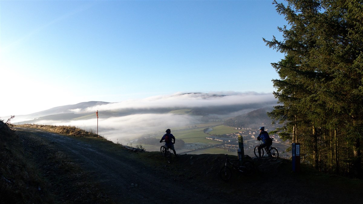 Banco Caddon: el paraíso del ciclismo de montaña