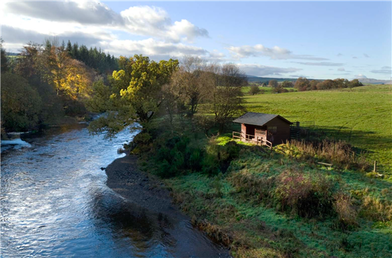 Ryehill Main Fishing Lodge and the Mill Pool