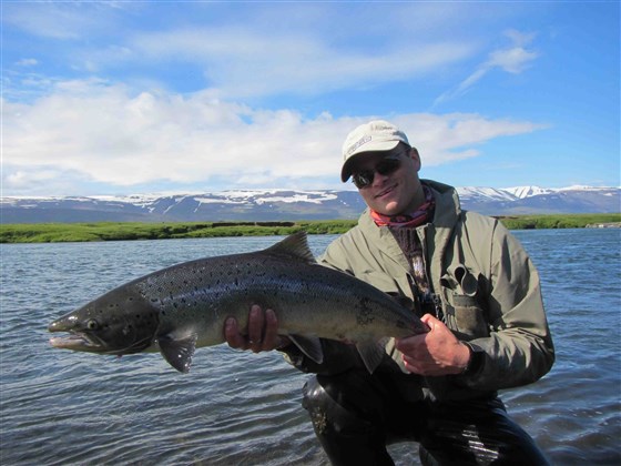 Beat Laxa Arbot good salmon