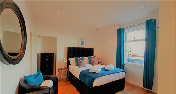 Chambre Double avec Bain à Remous et Vue sur Mer