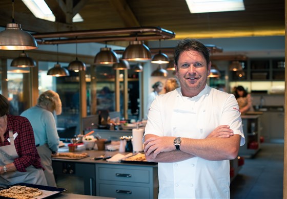 James Martin at The Cookery School
