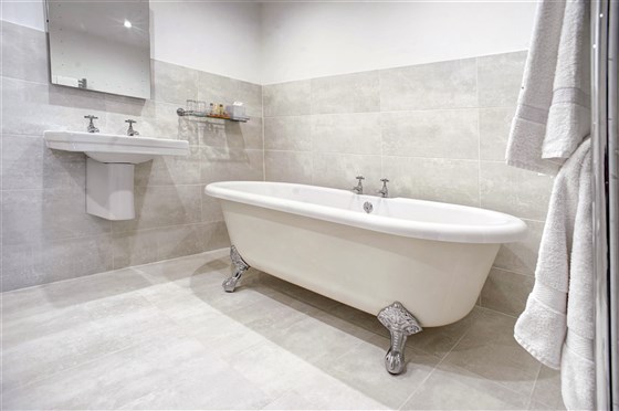 Banheiro Ednam no Ednam House Hotel, Kelso