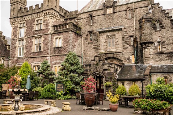 Take a seat in the Castle Grounds