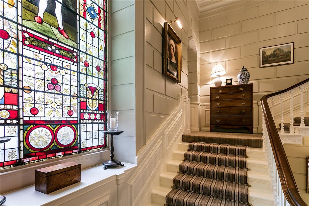Stained glass window