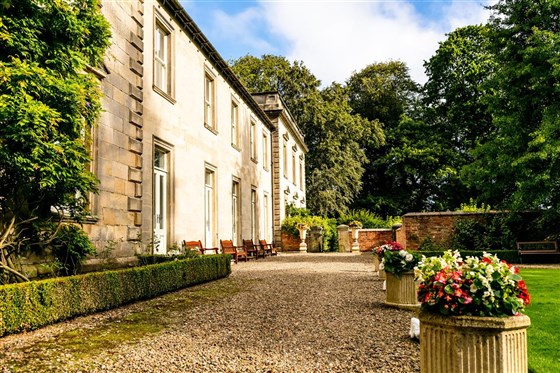 Eshott Hall gardens