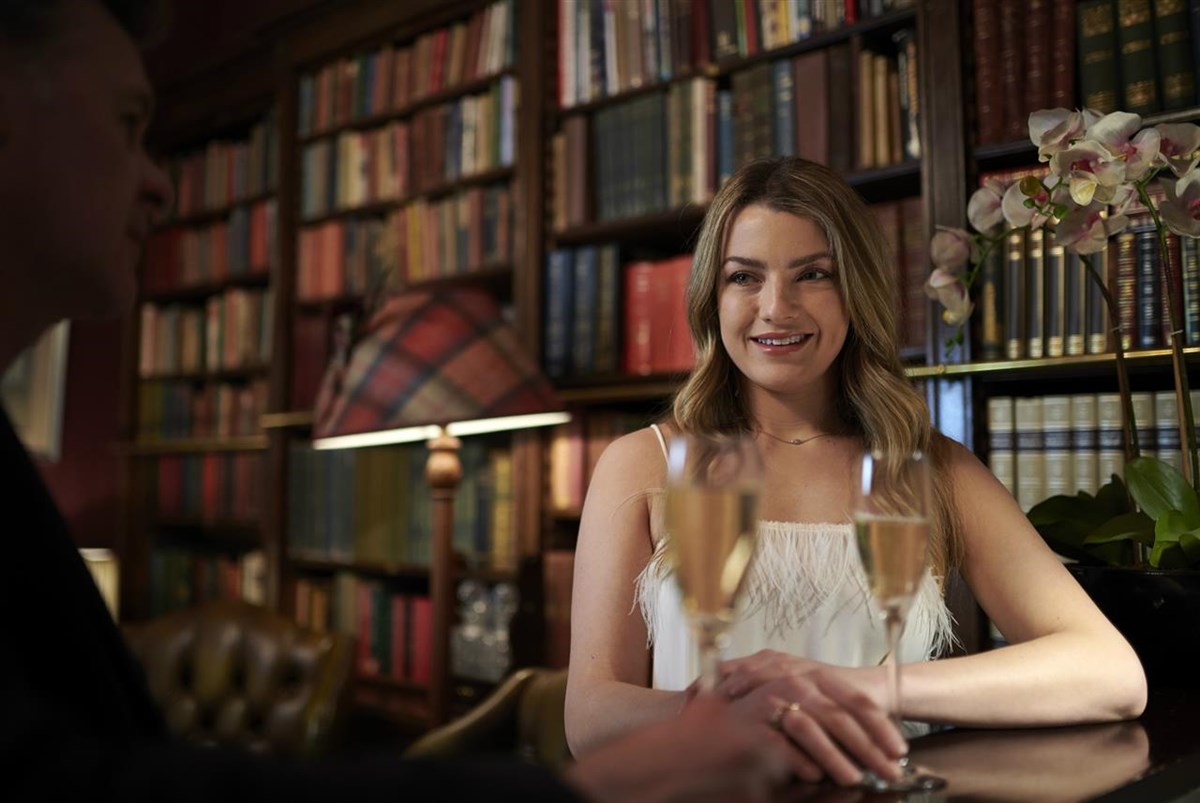 Drinks in the Library