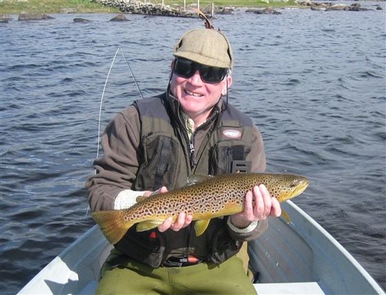 Loch West Ollay Brown Trout (5lb-8oz)