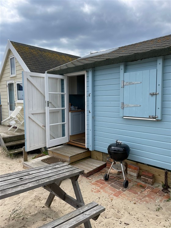 The back of the Hut