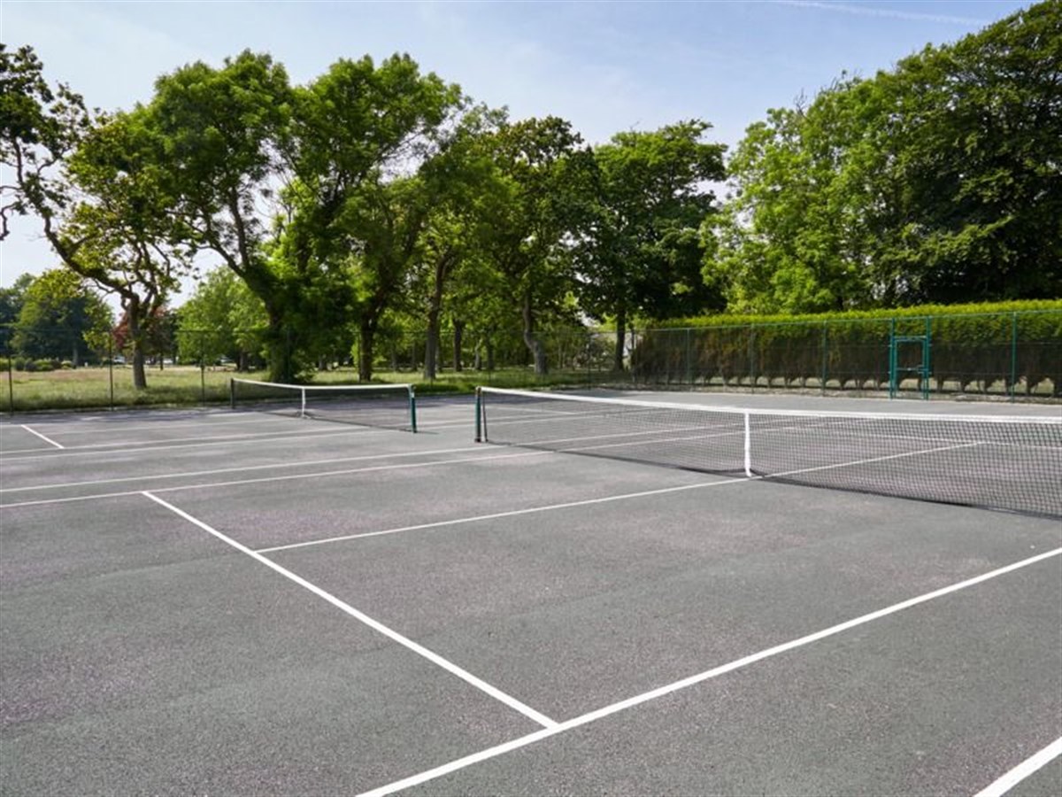 Tennis courts