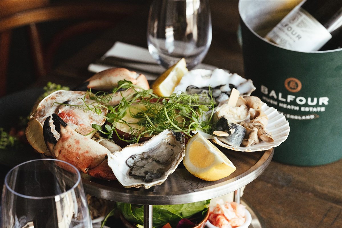 Seafood platter