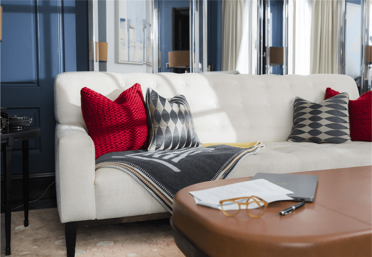 Lounge within Corinthia London Bedroom 