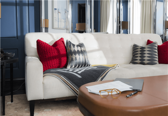 Lounge within Corinthia London Bedroom 