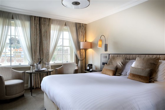 Castle Hotel deluxe bedroom