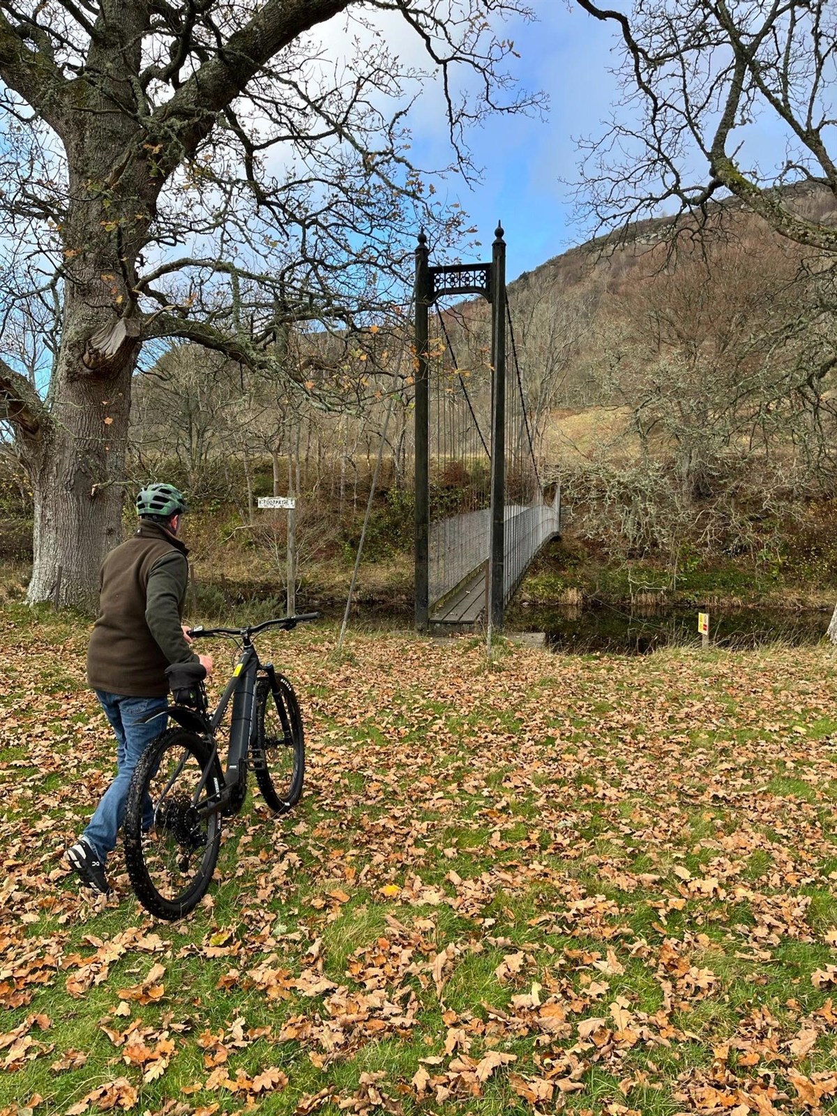 Passerelle près de Fortingall