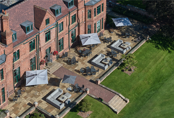 Outdoor terrace