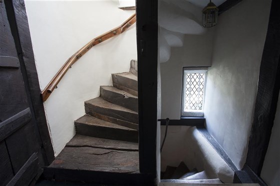 Original staircase in main building